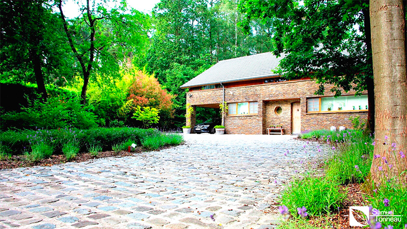 009_Amenagement_allee_de_garage_Samuel_Tonneau_amenagement_jardin_entretiens_Tournai_Peruwelz_Tourpes_Beloeil_Mons